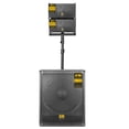 thumbnail image 2 of Sistema Profesional De Audio Lineal S15 Steelpro Rms 600w Negro, 2 of 8