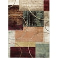 thumbnail image 3 of Deco Contemporary 9' x 12.6' Multi-Color Polypropylene Indoor Area Rug, 3 of 8