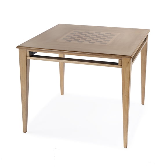 Butler Specialty Company Daltrey 36" Square Wood Game Table - Antique Beige