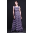 thumbnail image 2 of Bimba Robe de Soirée Sans Manches à Encolure Ronde Imprimée pour Femmes - Moyen, 2 of 5