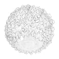thumbnail image 3 of Cubierta de lámpara de vidrio, pantalla de lámpara de vidrio globo, cubierta de accesorio de iluminación G9 para sala de estar, dormitorio, cafetería, Diámetro 12cm, 3 of 8