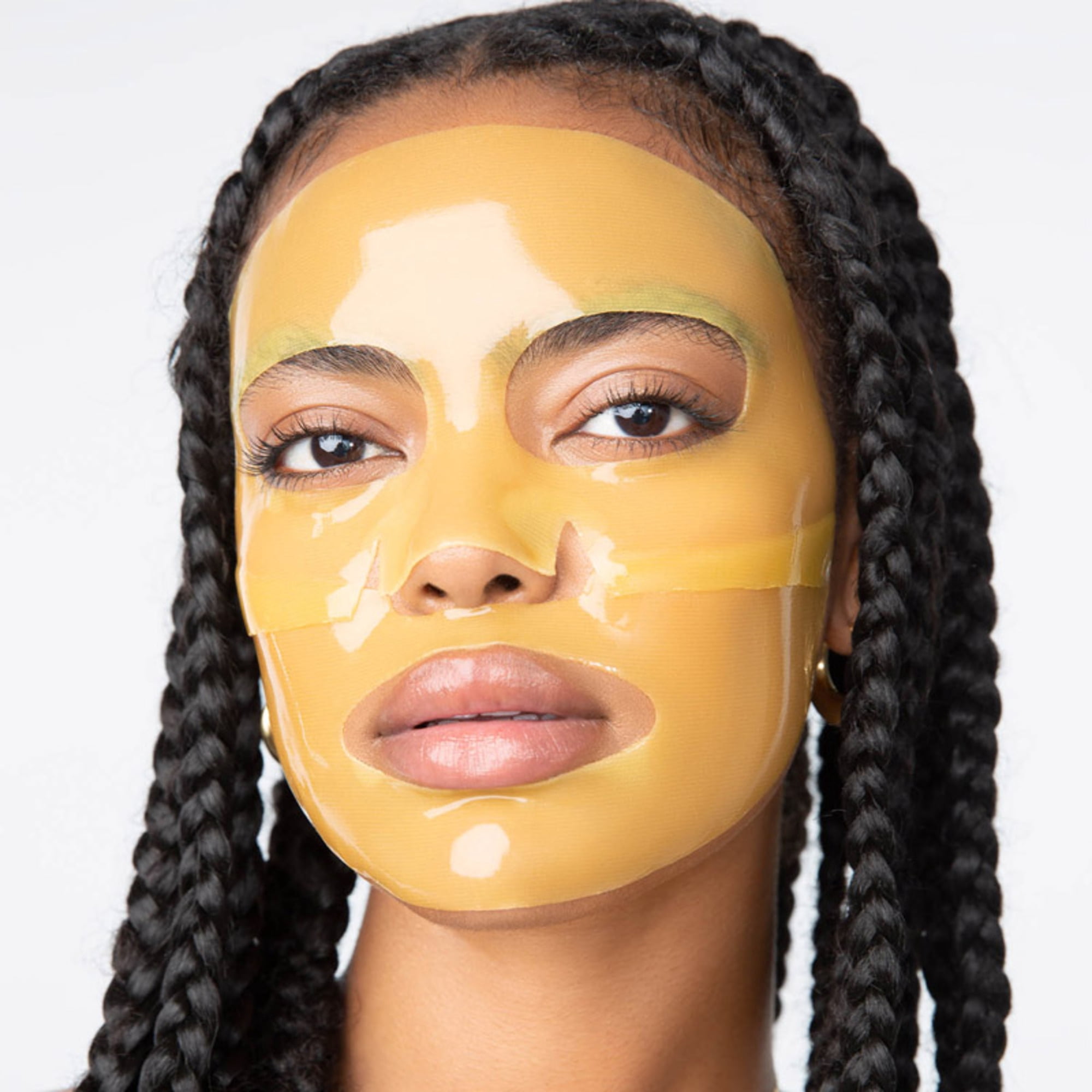 LOOPS Sunrise Service Brightening Hydrogel Face Mask | Depuffing & Energizing | 5 Pack