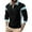 #301-Black, variant on Yusimy Men's Corduroy Long Sleeve Shirt Button-Down Collar Contrast Buttons Casual Shirt