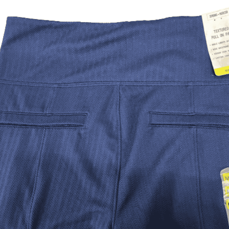 Spring + Mercer Textured Pull On Pants, Ankle Length