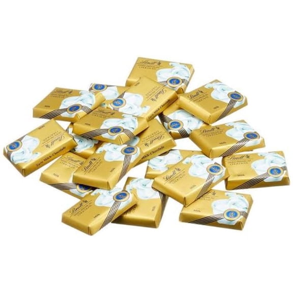 Lindt NAPS Gold Milch Milk Chocolate Pralines, 45 Count Bulk Bag, Premium Swiss Chocolate Individually Wrapped Pieces for Gifts, Candy Bowls & Sharing