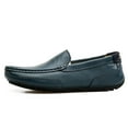 thumbnail image 4 of Big Size Men's Casual Loafers Slip On Leather Shoes Comfortable Lightweight Driving Shoes Male Moccasins Classic Penny Loafer Flats Boat Shoes Outdoor Walking Shoes, 4 of 19