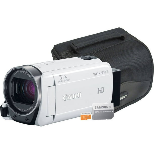 Canon Vixia Hf R700 Camcorder With 32x Optical Zoom 3 Lcd And Image Stabilization Walmart Com Walmart Com