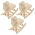 thumbnail image 3 of Juego de 3 rompecabezas de madera para armar, rompecabezas 3D, juguete educativo para niños, 3 of 7