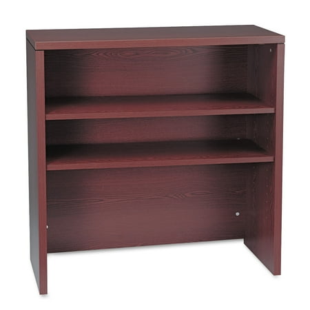 - HON 10500 Series Bookcase Hutch, 36w x 14-5/8d x 37-1/8h, Mahogany