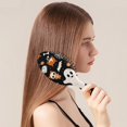 thumbnail image 2 of Halloween Ghosts and Spooky Elements Hair Brush,Girls Detangling Hair Brush,Glide Through Tangles with Ease for Wet & Dry Hair,8.8"X2.8", 2 of 7