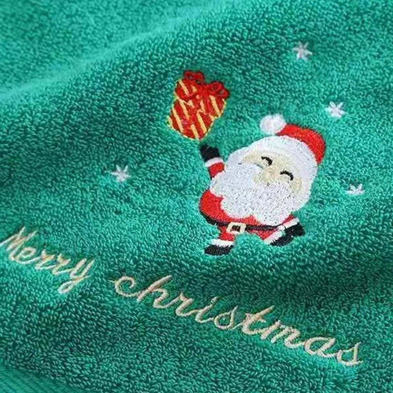 Decorative Hand Towels for Bathroom Set of 4, 14 x 32, 100% Cotton |  Quick Dry | Soft | 500 GSM, Perfect for Bath, GYM, Sports, Christmas  Bathroom