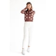 thumbnail image 3 of Daisy Collar Cardigan - Women's Floral Button-Up Sweater, 3 of 4