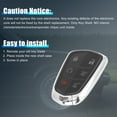 thumbnail image 6 of Car 6 Button Keyless Remote Key Fob Shell Case Black HYQ2AB for Cadillac Escalade 2015-2018, 6 of 6