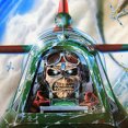 thumbnail image 4 of Trick Or Treat Studios Iron Maiden Aces High Eddie Mask, 4 of 4