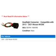 thumbnail image 2 of Headlight Connector - Compatible with 2013 - 2021 Nissan NV200 2014 2015 2016 2017 2018 2019 2020, 2 of 2