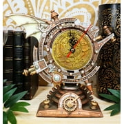 Ebros Steampunk Celestial Intergalactic Stormgrave Chronometer Decorative Clock