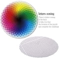 thumbnail image 4 of Casse-Tête de 1000 Pcs, Casse-Tête pour Adultes, Casse-Tête Rond Jeu de Placement Coloré, Jeu de Compétences pour Toute la Famille, Casse-Tête Arc-en-Ciel, Casse-Tête Adulte à Partir de 12 Ans, 4 of 7