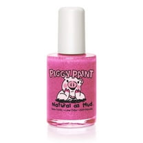 Piggy Paint 100% Non-Toxic Girls Nail Polish - Safe, Chemical Free Low Odor, Tickled Pink