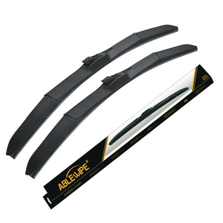 Toyota 4runner Windshield - ABLEWIPE Hybrid Wiper Blades J Hook for TOYOTA 4-RUNNER 2003 2009 22