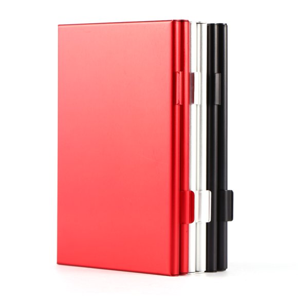 Cergrey Memory Card Box, Card Holder,Portable Aluminum for 6pcs SD Memory Cards Storage Box Case Holder Protector Easy Carry