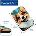 thumbnail image 4 of Corgi Furry Printed 12.5x8.2 Inch Soft Comfortable Armrest Cover Car Armrest Pad Accessory, 4 of 6