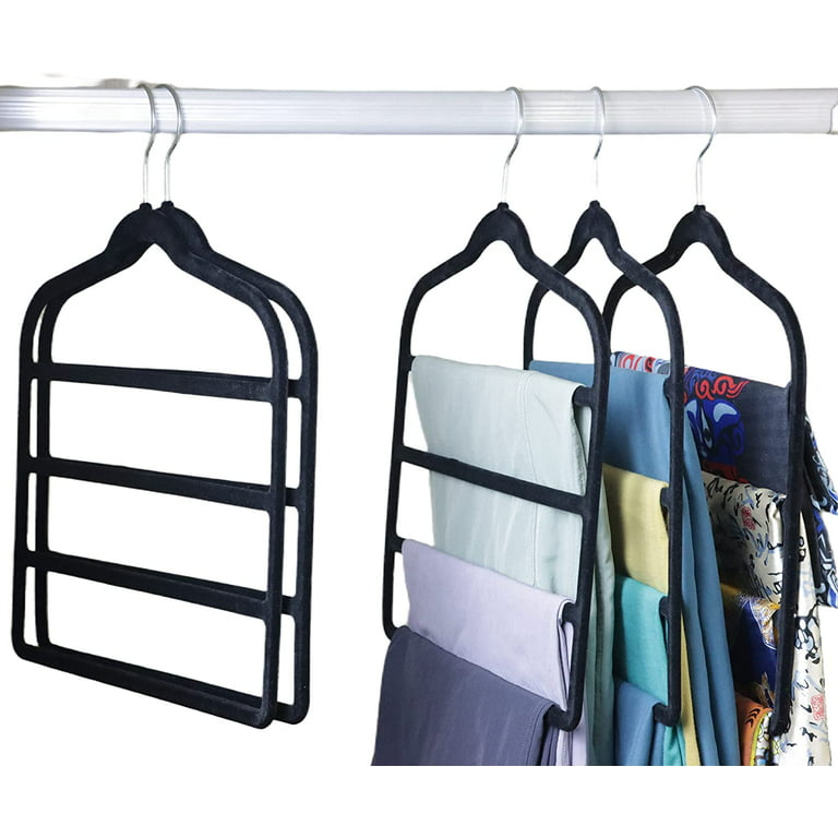 Clothes Hanger Closet Organizers and Storage 8 Pack College Dorm
