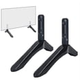 thumbnail image 1 of Soporte Universal para Tv de 32-65 pulgadas, soporte de mesa para Samsung Vizio Sony Lcd, no para Lg Tv, color negro, 2 uds., 1 of 3