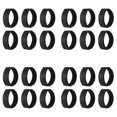thumbnail image 1 of WUSUOWEI 24PCS Boot Blousers Elastic Strsp,11.8Inch,Boot Straps Bands Blousing Straps,Elastic and Practical,Nylon and Polyester,Ankle Hook,Blousers Ankle Strap for Hiking,Fishing,Gardening, 1 of 9