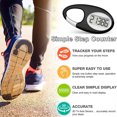 Secure Reliable Easytouse Simple 3D Walking Pedometer for Men Women