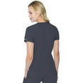 thumbnail image 6 of Med Couture Women's Scrub Top, Raglan Sleeves for Modern Fit, 6 Pockets 2-Way Stretch, Durable & Breathable Fabric - MC7425, 6 of 7