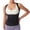 Black A2, variant on Edvintorg Tummy Control Underwear for Women Color Block Waist Trainer Tank Top Leeveless Workout Body Shaper Camisole Shapewear Trendy Womens Clothes Blue L