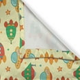 thumbnail image 3 of Spaceship Curtains 2 Panels Set, Children's Cartoon Fantastic Space with Rockets Flying Through the Vast Universe, Window Drapes for Living Room Bedroom, 55W X 39L Inches, Multicolor, by Ambesonne, 3 of 3