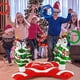 thumbnail image 3 of Gwong Juguete Anillo interesante juego Juego de fácil uso PVC Flexible árbol de Navidad Anillo inflable Lanzamiento para el hogar Gwong 30013616, 3 of 6