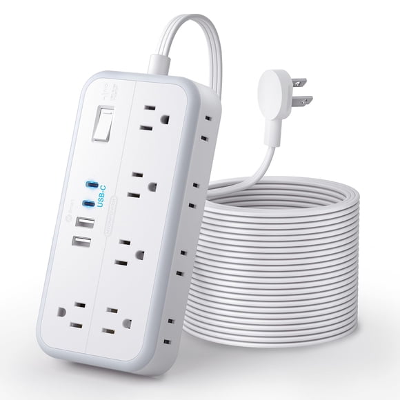 NTONPOWER - Cable de extensión plano 15FT / 25FT