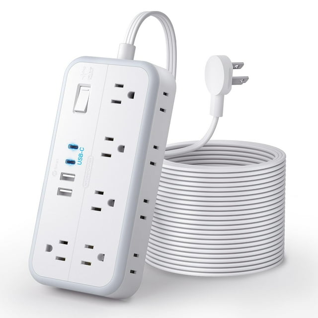 NTONPOWER - Cable de extensión plano 15FT / 25FT