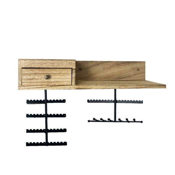 Wall Jewelry Rack, Wooden