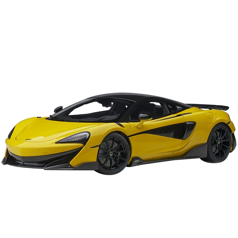 Autoart 76082 1-18 Scale Mclaren 600lt Sicilian & Carbon Model Car,  Yellow - Walmart.com