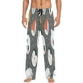 thumbnail image 2 of FREEAMG Animal Cartoon Pattern Pajama Pants for Men, Men's Separate Bottoms, Pure Cotton Comfortable Lounge Pants?553?, 2 of 7
