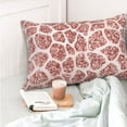 thumbnail image 4 of Salouo Rose Gold Abstract Spots Pattern Pillow Cases,1PC Pillow Covers with Envelope Closure Decorative Pillow Case for Bed Couch,Pillows Not Included-14"x20", 4 of 6