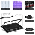 thumbnail image 3 of Lámpara LED negra YANYCN 300W para exteriores IP66 a prueba de agua, 3 of 7