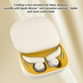 thumbnail image 5 of Oggfader Wireless Earbuds Wireless Headphones Invisible High Sound Quality Sleep Wireless Bluetooth Headphones Yellow, 5 of 8