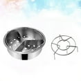 thumbnail image 2 of Shisuyan Steamer Basket Rack Set Silver 3-Piece 8.3In, 2 of 8