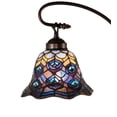 thumbnail image 4 of Meyda Tiffany 110685 Tiffany Peacock Feather 3 Light 32" Wide Chandelier - MultiColor, 4 of 7
