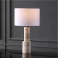 thumbnail image 2 of Safavieh Couture Tywin 26.5" Powder Coating Table Lamp, Travertine, 2 of 12