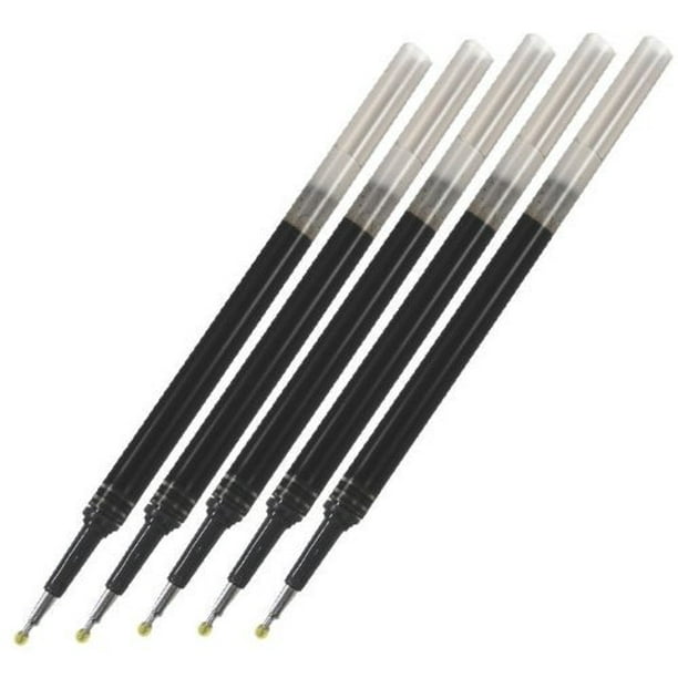 Pentel Energel Liquid Gel Pens Refills0.5mm Fine Line, Black Inkvalue set of 5
