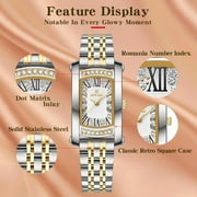 Watches Women with Date Silver Stainless Steel Luxury Ladies Watches with Small Writs Diamond for Women Waterproof Elegant Dress Quartz Analog Womens Wrist Watches Reloj de Mujer
