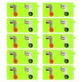 thumbnail image 1 of COOPHYA 10Pack Electronic Experimenting Equipment Assorted Color Plastic Copper for Students, 1 of 5