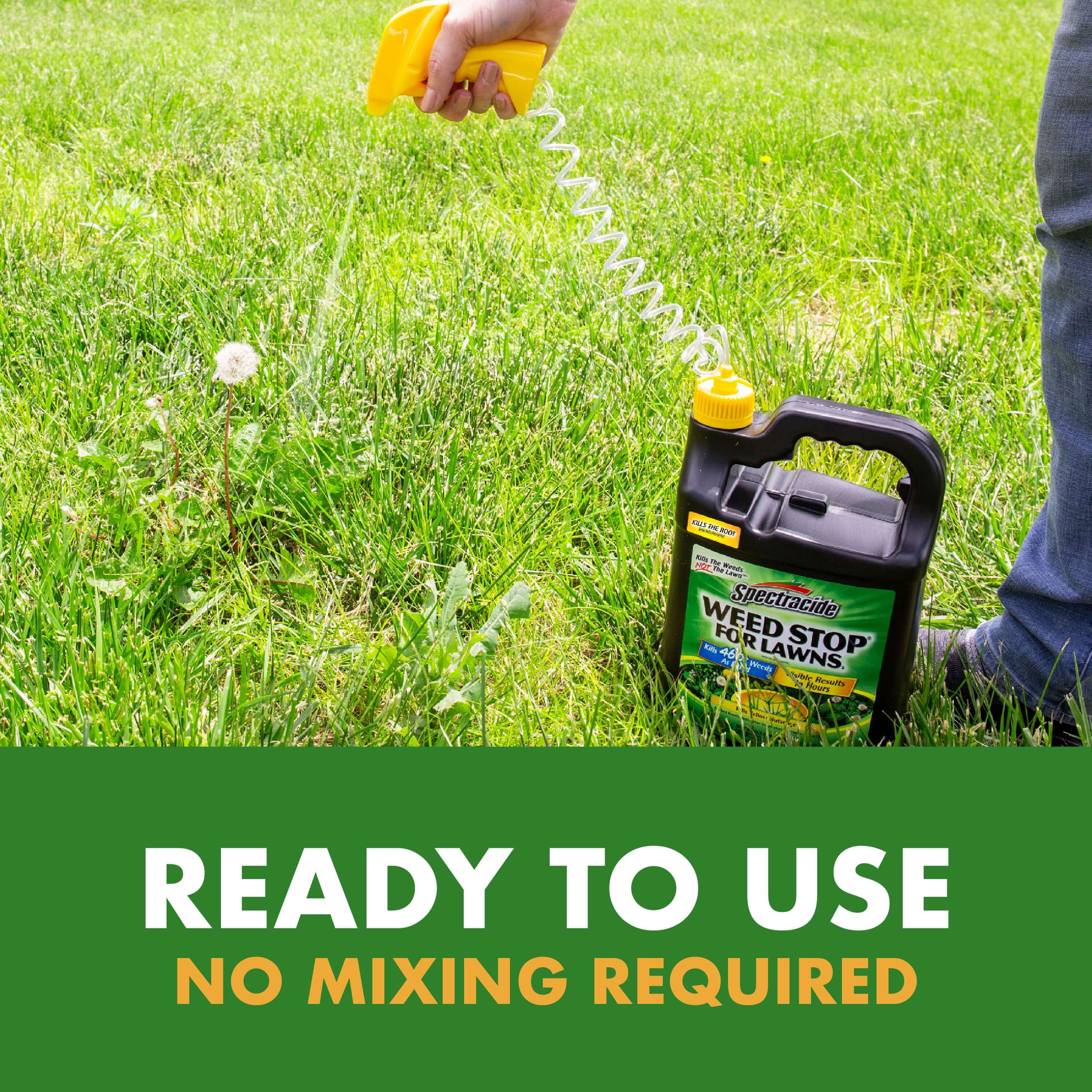 (2 pack) Spectracide Weed Stop for Lawns, Ready-to-Use Formula, 1 Gallon