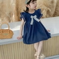 thumbnail image 5 of KYAIGUO Toddler Baby Cotton Dress Summer Casual Party Ruffle Sleeves Dresses 1-6Y, 5 of 10