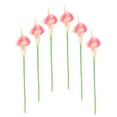 thumbnail image 3 of HOMEMAXS  6 Pcs Decor for Holiday Flowers DIY Plants Artificial Office Pink, 3 of 8